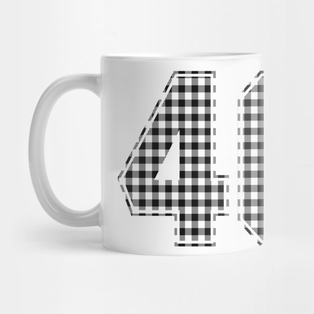 Plaid Number - 40 - Dark by tavare